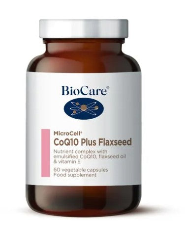 Microcell CoQ10 Plus Linseed 60 Capsules