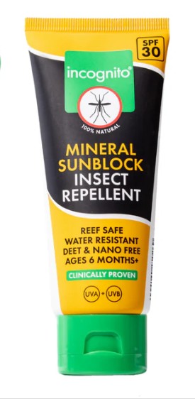 Incognito Mineral Sunblock &amp; Insect Repellent 100ml