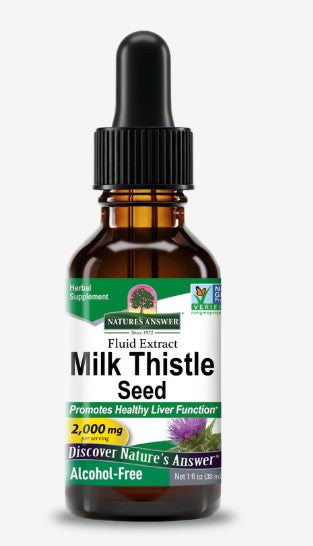 Milk Thistle Seed Alcohol Free Extract 30ml - Health Emporium