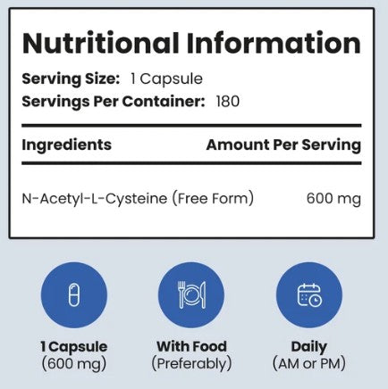 Vitabright NAC (N Acetyl Cysteine)