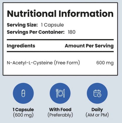 Vitabright NAC (N Acetyl Cysteine)