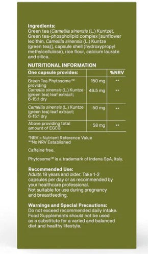 Natroceutics Green Tea 60 capsules - Health Emporium