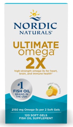 Ultimate Omega 2X 120 softgels with total omega 3s – NORDIC NATURALS
