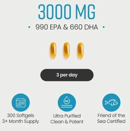Vitabright Omega 3 Capsules - Fish Oil