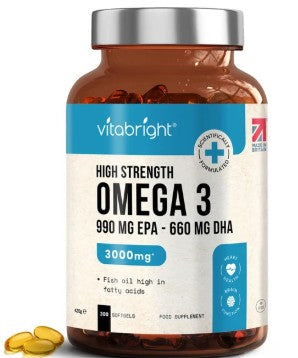 Vitabright Omega 3 Capsules - Fish Oil