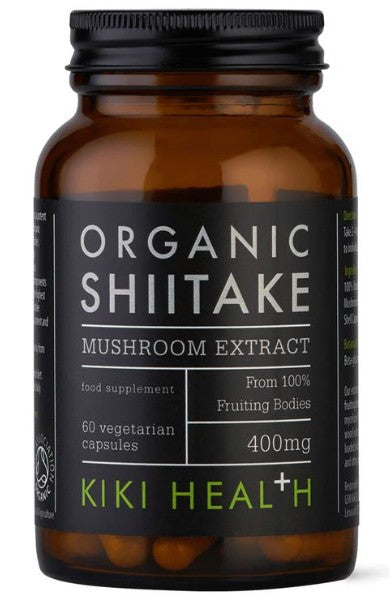 Kiki Shiitake Extract, Organic - 60 Vegicaps