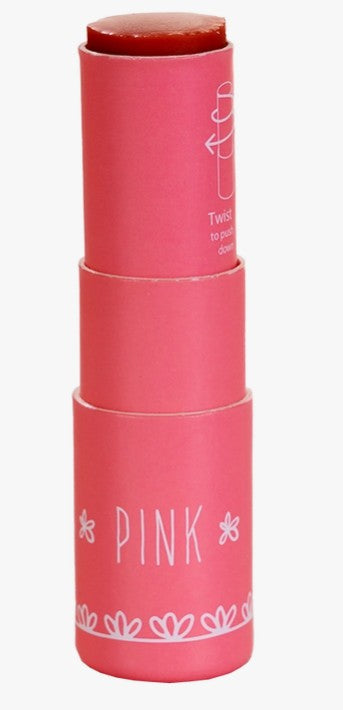 Beauty Mde Easy Glossy Lip Balm with Plant-Based Collagen - Pink