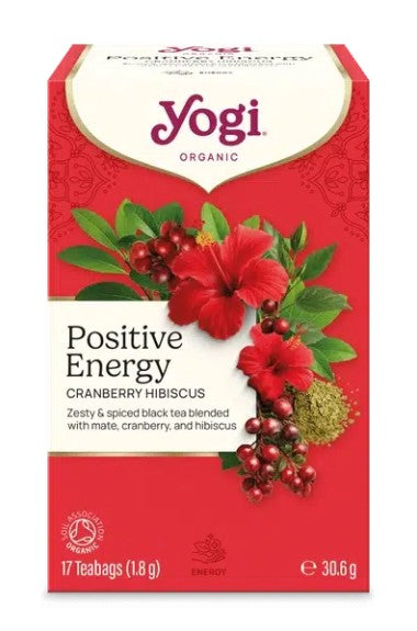 Yogi Tea Positive Energy Cranberry Hibiscus - Health Emporium
