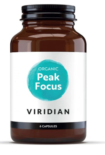Viridian Organic Peak Focus - Health Emporium