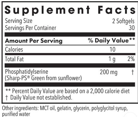 Metabolic Maintenance PS-100 (Phosphatidylserine)