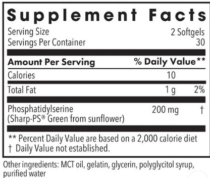 Metabolic Maintenance PS-100 (Phosphatidylserine)