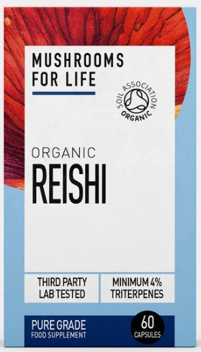 ORGANIC REISHI MUSHROOM – 60 CAPSULES