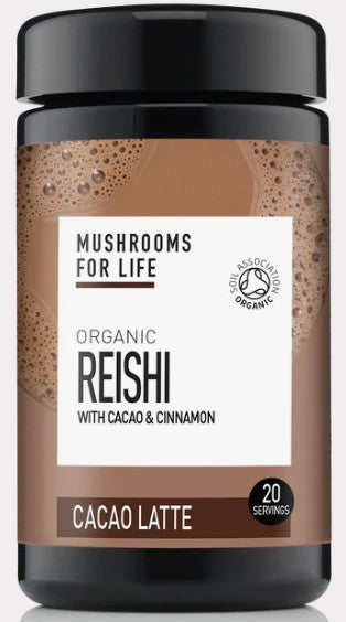 Organic Reishi Cacao Latte Mix Jar 140g