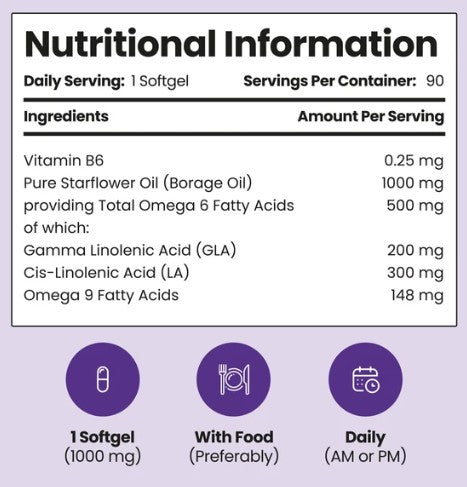 Vitabright Starflower Oil Capsules