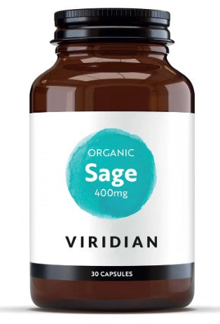 Viridian Organic Sage 400mg - Health Emporium