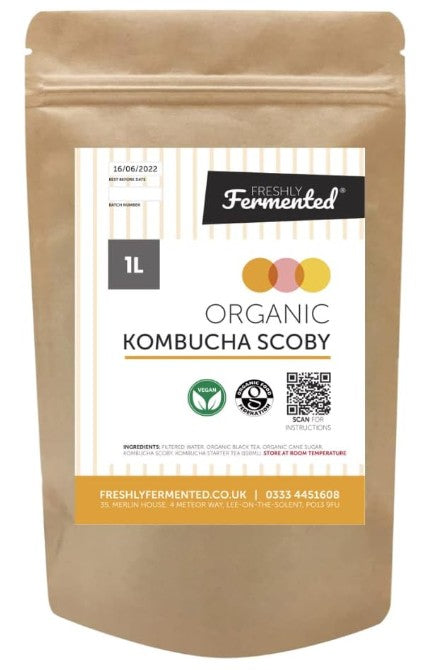 ORGANIC KOMBUCHA SCOBY 1 LITRE