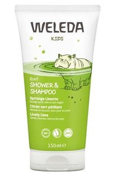 Weleda Kids 2in1 Shampoo and Body Wash Lively Lime 150ml