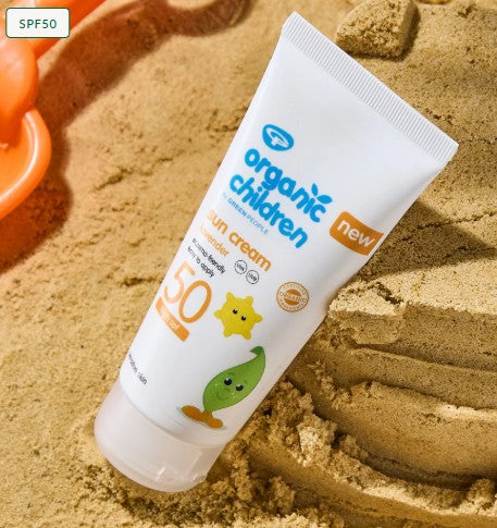 Organic Children Lavender Sun Cream SPF50 100ml