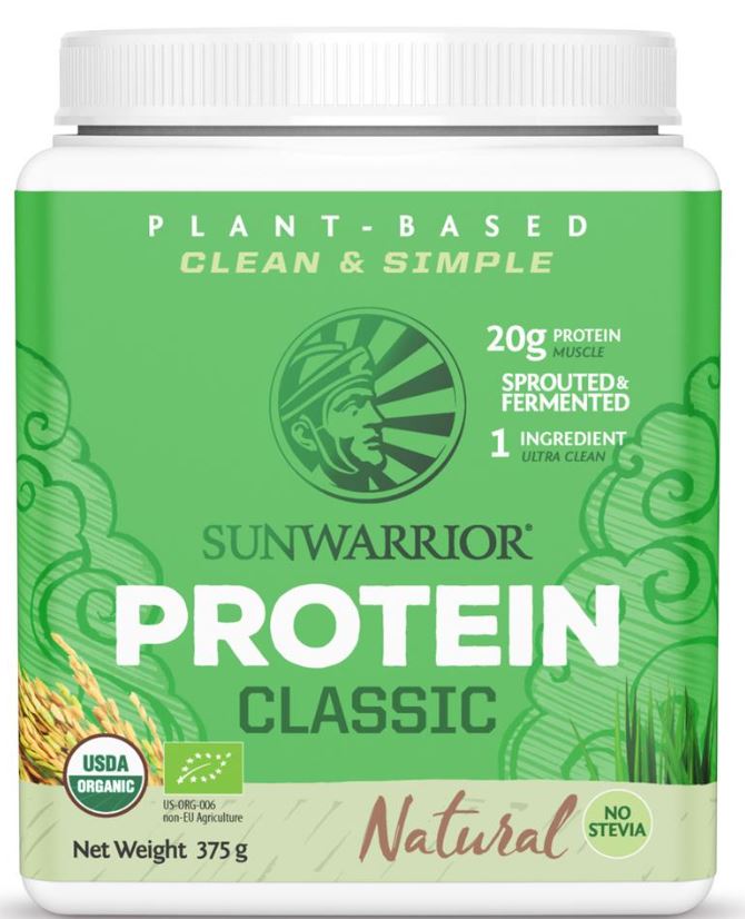 Sunwarrior Classic Organic Protein Natural 375g