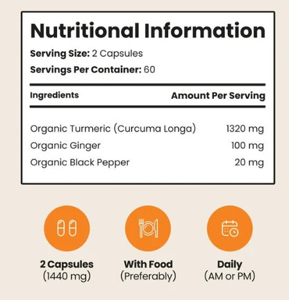 Vitabright Turmeric Curcumin Tablets