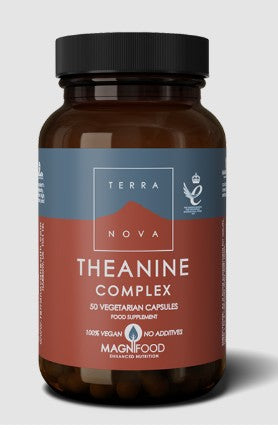 Complexo Terranova teanina 100 mg 50 cápsulas