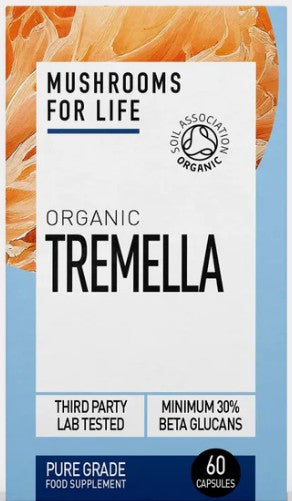 Organic Tremella Mushroom - 60 Capsules