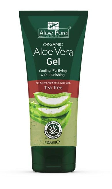 Aloe Pura Aloe Vera Gel &amp; Tea Tree 200ml