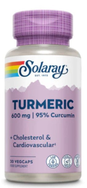 Curcuma Solaray, 30 capsule