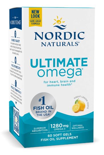 Nordic Naturals Ultimativne Omega 60 Meke Gelove