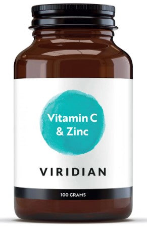 Viridian Vitamin C and Zinc Powder 100g - Health Emporium
