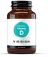 Viridian Vitamin D2 (Vegan) Organic 400iu 60 Veg Caps - Health Emporium