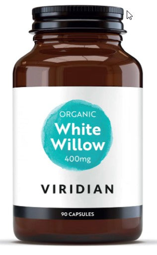 Viridian Organic White Willow 400mg - Health Emporium