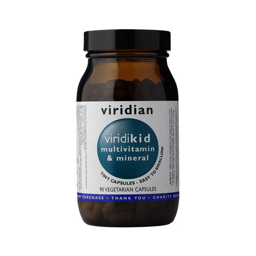 viridiKid™ Multivitamin &amp; Mineral Mini 90 Veg Caps - Health Emporium