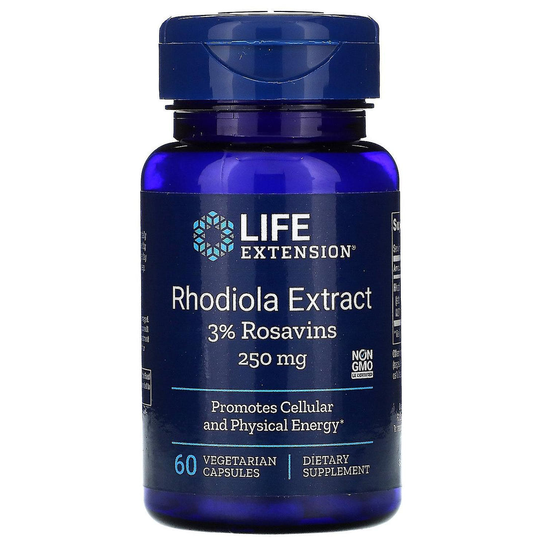 Rhodiola-ekstrakt 60 kapsler