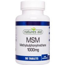 Natures Aid MSM 1000mg 90&