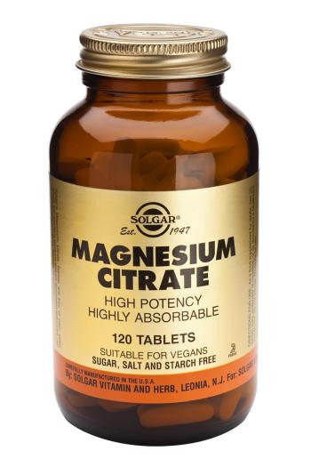 Magnesium Citrate 120 Tablets - Health Emporium