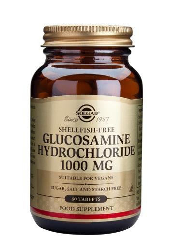 Glucosamine Hydrochloride 1000 mg 60 Tablets (Shellfish-Free) - Health Emporium