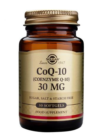 Coenzyme Q-10 30 mg Softgels - Health Emporium