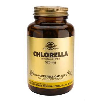 Chlorella 520 mg 100 Vegetable Capsules - Health Emporium