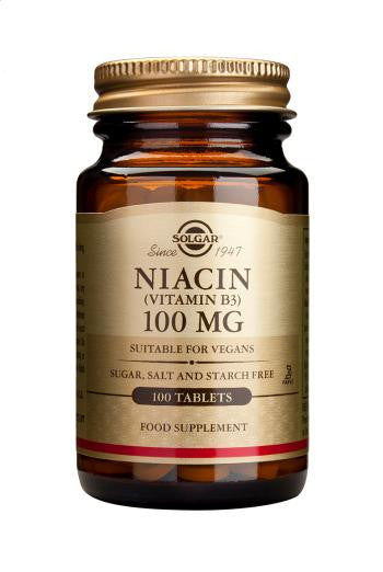 Niacin 100 mg (Vitamin B3) 100 Tablets - Health Emporium