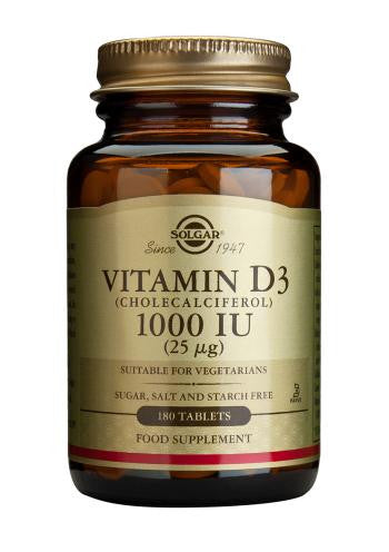 Vitamin D3 1000 IU (25 µg) Tablets - Health Emporium