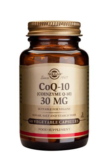 Coenzyme Q-10 30 mg Vegetable Capsules - Health Emporium