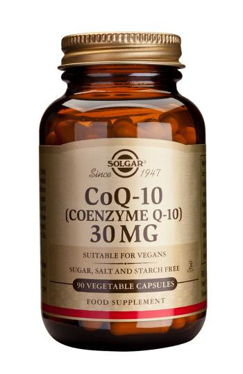 Coenzyme Q-10 30 mg Vegetable Capsules - Health Emporium