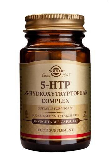 cápsulas vegetales complejas de 5 htp (l-5-hidroxitriptófano) - emporio de la salud