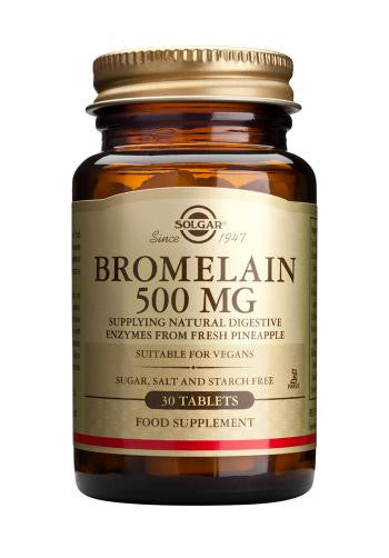 Bromelain 500 mg 30 Tablets - Health Emporium