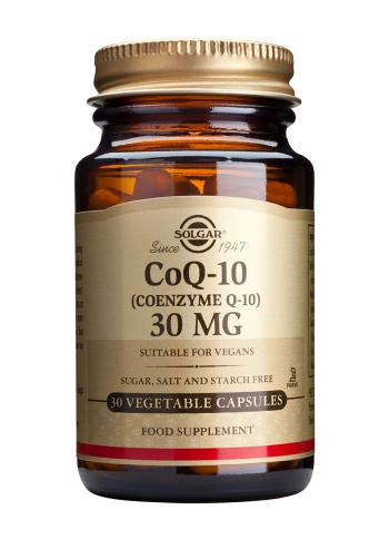 Coenzyme Q-10 30 mg Vegetable Capsules - Health Emporium