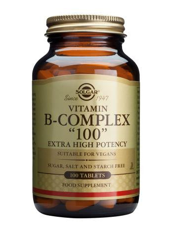 Vitamin B-Complex &quot;100&quot; 100 Tablets - Health Emporium