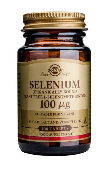 Selenium 100 µg 100 Tablets (Yeast-Free) - Health Emporium