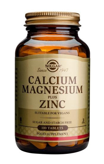 Calcium Magnesium Plus Zinc Tablets - Health Emporium