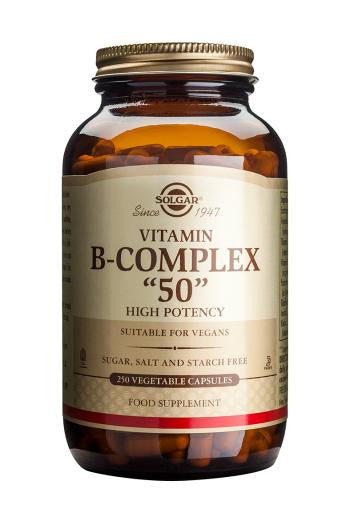 Vitamin B-Complex &quot;50&quot; Vegetable Capsules - Health Emporium